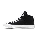 Converse Üniseks Chuck Taylor All Star High Street Mid Top Spor Ayakkabı, Siyah, 8 UK