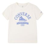 Converse Unisex Çocuk Tişörtü, Ak balıkçıl, XL