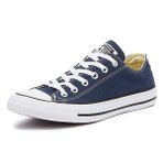 Converse Unisex Yetişkin Spor Ayakkabısı Low Chuck Taylor All Star OX, Lacivert, 45 EU