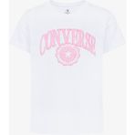 Converse Varsity Çocuk Beyaz T-Shirt - 001-Beyaz - L