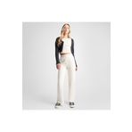 converse Wide-leg French Terry Kadın Krem Eşofman Altı
