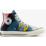 Converse x Tom & Jerry Chuck 70 Unisex Renkli Sneaker - 001-Siyah