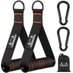 COOBONS FITNESS Direnç bandı seti - Erkekler ve kadınlar için egzersiz bantları, kulplu egzersiz bantları, kapı çapası, bacak bileği kayışları, fizik tedavi için elastik bantlar, evde güç antrenmanı ekipmanı