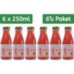 Cood Nature 6'lı Set Organik Çilekli Limonata 250ML - 1,5 lt