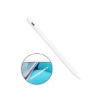 Coofbe 100MAH Şarjlı Universal Ios ve Android Uyumlu Dokunmatik Stylus Kalem, Telefon Tablet Kalemi - Beyaz