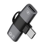 Coofbe 30W Hızlı Şarj Type-C To Type-C Dönüştürücü Çevirici Şarj Kulaklık Adaptörü Type-C Çoğaltıcı