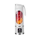 Coofbe 50W 450Ml Kişisel Şarjlı Blender Buz Kırıcı Taşınabilir Smoothies Blender Meyve Sıkacağı Çelik Bıcaklı