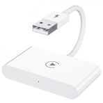 Coofbe Araç İçi İphone Cihazlar İçin Kablosuz Apple CAR PLAY Adaptörü, Wireless Carplay Çevirici