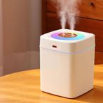 Coofbe Çift Nozzle Sessiz Rgb Işıklı 3LT Hava Nemlendirici Ev Ofis Ultrasonic Nemlendirici Humidifier