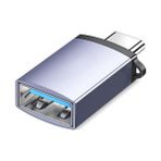 Coofbe Jasoz Type-C To USB 3.1 Dönüstürücü Adaptör Mini Otg 10GBPS Veri Aktarım Type-C Dönüştürücü - Siyah