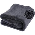 Coofbe Profesyonel 60X90cm 1200Gsm Ultra Kalın Mikrofiber Araç Kurulama Havlusu Oto Yıkama Bezi Kurutma Havlusu