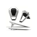 Coofbe Yapışkanlı 2 Adet Metal Laptop Standı Notebook Yükseltici Stand Masaüstü Laptop Tutucu Stand
