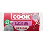 Cook Küçük Çöp Torbası 40X47 cm Bahar Çiçekleri 30 Lu