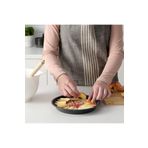 COOK-LAB 24 Cm Siyah Emaye Kaplı Kek Ve Tart Kalıbı
