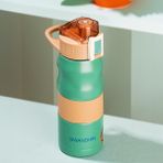 Cooker 1393-4 Paslanmaz Çelik Çift Katmanlı Yalıtımlı Mug Çay Kahve El Termosu