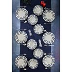 Cooker 24 Parça Porselen Yemek Takımı Ckr4163 Lacivert