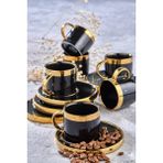 Cooker 2829 Siyah Fincan Takımı