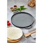 Cooker 34 Cm Çift Taraflı Döküm Gözleme Tavası Ckr3900 Çok Renkli