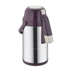 Cooker 3,5 lt Pompalı Çelik Termos Siyah