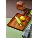 Cooker 40X22 cm Ahşap Kesme Tahtası - Sağlam ve Şık Tasarım, Çok Amaçlı Kullanım