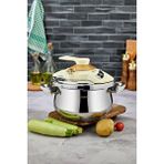 Cooker 5 Litre Klipso Kapak İndüksiyon Uyumlu Düdüklü Tencere Ckr3514 Çok Renkli