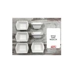 Cooker Beyaz Kare 6’lı Reçellik CRK3073 8,5X6,5 CM