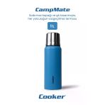 Cooker Campmate 1 Litre Paslanmaz Çelik Termos Ckr2081