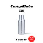 Cooker Campmate 750 ml Paslanmaz Çelik Termos CKR2105