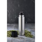 Cooker Çift Kat Paslanmaz Çelik 750ML Termos ( Çay Kahve Piknik Kamp Outdoor Ofis Otel Kafe Okul Mama) - Siyah
