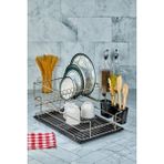 Cooker Ckr2986 47X38 Cm 2 Katlı Metal Bulaşıklık - Saten