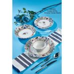 Cooker CKR4051 Dijital Baskılı 24 Parça Porselen Yemek Takımı