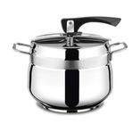 Cooker CKR912 Lara Gümüş 8 lt Düdüklü Tencere