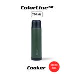 Cooker Colorline 750 ml Paslanmaz Çelik Termos