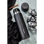 Cooker ColorLine Soft 750 ml Paslanmaz Çelik Termos CKR46 - Mat Siyah