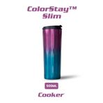 Cooker ColorStay™ Slim 0.50 LT Paslanmaz Çelik Termos, Pembe