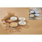 Cooker Cooker Yuvarlak Porselen Kase Seti 14 cm 4'lü