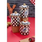 Cooker Flower 3'lü Porselen 2.3 Litre Baharat ve Bakliyat Kavanozu