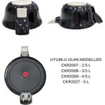 Cooker L Serisi Termos Yedek Kapağı - -- - Siyah