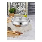 Cooker Paslanmaz Çelik 30 Cm Basık Tencere