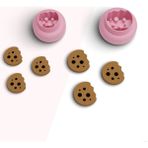 Cookie Mini Polimer Kil Kesme Kalıbı, Küpe Kolye Kalıpları, Kurabiye Kalıpları, Seramik KALIP,NO:166