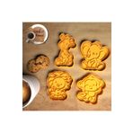 CookieKonsept Kurabiye, Polimer Kil, Oyun Hamuru Damga Ve Kesici Kalıp Seti