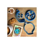 CookieKonsept Okul & Öğretmenler Günü Kalıp Seti Dünya Küre – Kurabiye, Hamur ve Kil Uyumlu