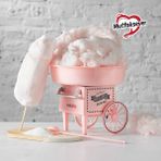 Cookplus by Karaca Mutfaksever Plastik Pamuk Şeker Makinesi 31x31x26 cm – Nostaljik Tasarımlı, Çok Amaçlı ve Şık Kullanım - Pembe