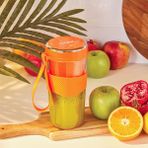 Cookplus Coral Taşınabilir Şarjlı Smoothie Blender - Turuncu