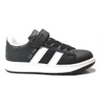Cool 25C.COOPER Cırtlı Ortopedik Kalın Taban Sneaker Erkek Çocuk Spor Ayakkabı - Siyah
