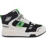 Cool 25C.KING Cırtlı Ortopedik Bilekli Sneakers Erkek Çocuk Spor Ayakkabı - Yeşil