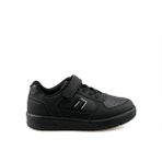 Cool Abel Cırtlı Ortopedik Unisex Çocuk Spor Ayakkabı - Siyah