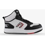 Cool Adel Bağlı Ortopedik Bilekli Sneakers Erkek Çocuk Spor Ayakkabı - Siyah-Beyaz