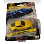 Cool Chic Auto Toyota GR Supra Diecast Model Araba, 1:64 Ölçek, Sarı, Çalışan Süspansiyon, Premium Series