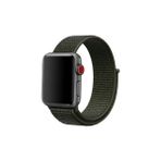 Cool Cold Apple Watch Seri 10/9/8/7/se/6/5/4/3/2/1 Saat Bandı (42-44-45-46-49)Mm Uyumlu Spor Kordon - Haki Yeşil